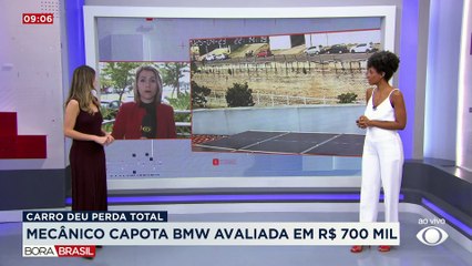 Mecânico capota BMW avaliada em R$ 700 mil no Paraná