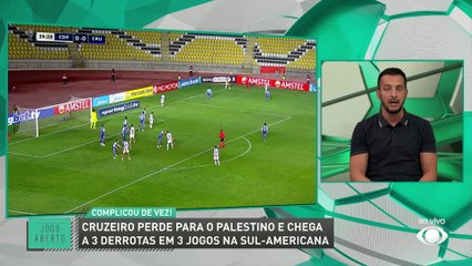 Cássio falha e Cruzeiro perde na Sul-Americana; Cicinho detona: “muito ruim”
