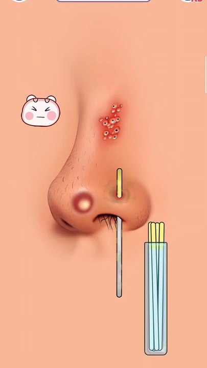 ASMR Relaxing Video. Care Your Nose