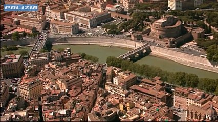 Roma - La vigilanza di San Pietro dall'elicottero della Polizia di Stato (25.04.25)