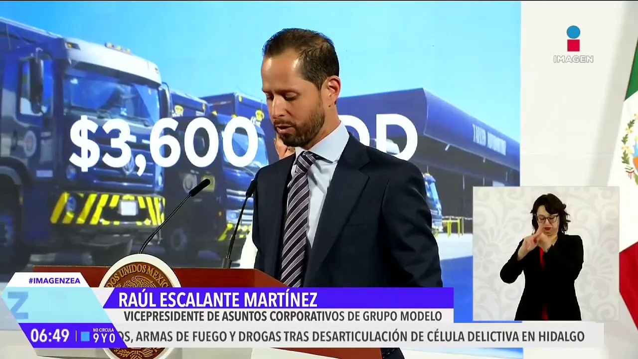Grupo Modelo anuncia inversión de 3 mil 600 mdd en México