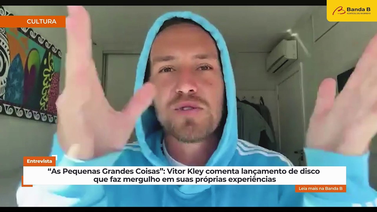 Novo álbum de Vitor Kley exalta a vida e homenageia o pai