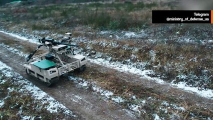 Droid TW: Ukrainsk robotkulspruta påminner om en maskin från "Terminator"