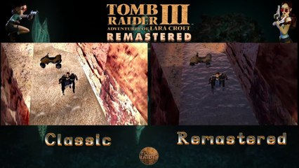 TR3 Original Vs Remastered Cutscenes
