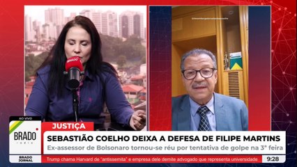 SEBASTIÃO COELHO DEIXA DEFESA DE FILIPE MARTINS
