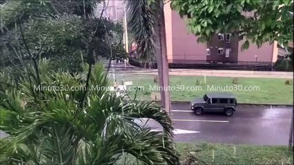 🚨 Intensos Aguaceros en el Sur del Área Metropolitana Alerta a la Ciudad