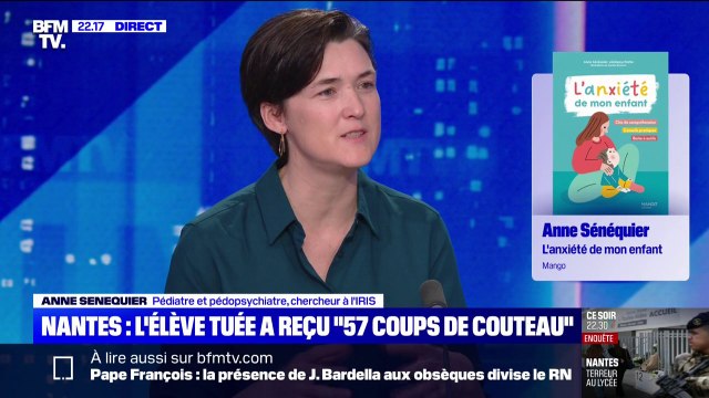 Santé mentale des jeunes: C'est vrai que chez les adolescents, le lycée représente la totalité du monde , explique Anne Senequier, pédopsychiatre