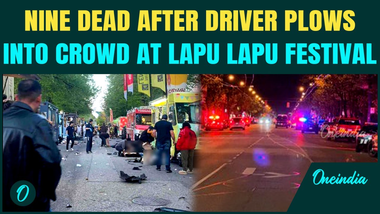Nine Dead in Lapu Lapu Festival Crash in Vancouver | Driver Arrested After Deadly Attack | Canada
