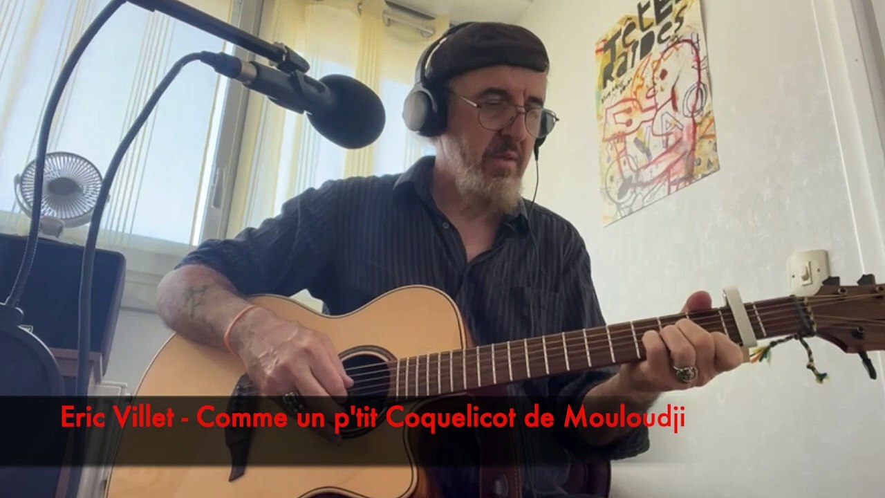 Eric Villet - Comme un petit coquelicot de Mouloudji. mp4