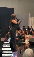 ديانا حداد تتعرض لموقف محرج بسبب نادين نجيم