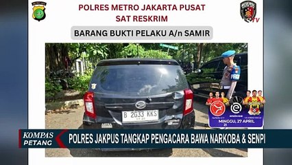 Terlibat Kecelakaan, Pengacara Ditangkap Karena Bawa Narkoba dan Senjata Api