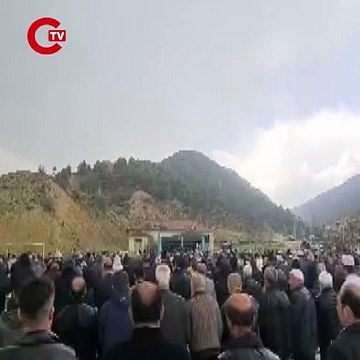 Yağmur duası sırasında yağmur yağdı