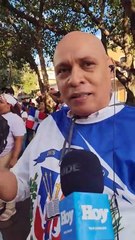 No queremos haitianos aquí, que se vayan para Haití: Concentración patriótica en el Altar de la Patria