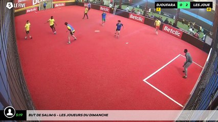 But de Salim G - Les Joueurs Du Dimanche