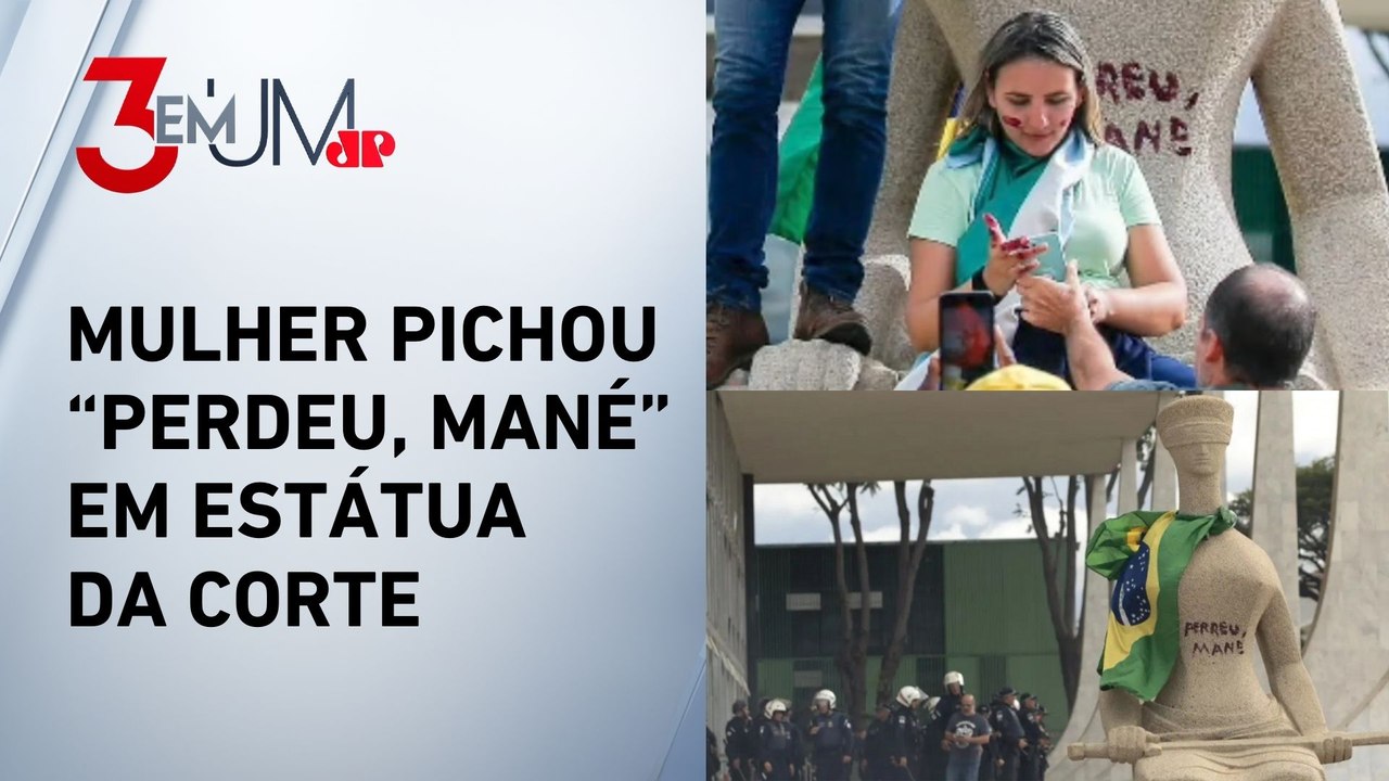 STF forma maioria em pena de 14 anos para Débora Rodrigues