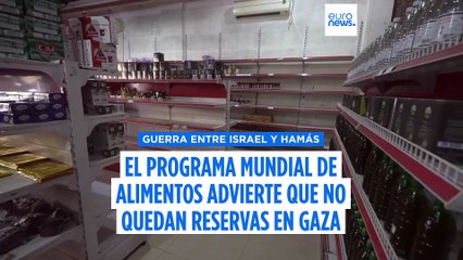 El bloqueo israelí deja sin alimentos a cientos de miles de palestinos en Gaza, alerta el PMA
