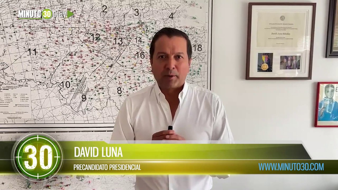 David Luna denuncia presencia armada de disidencias FARC en Antioquia y exige acción inmediata