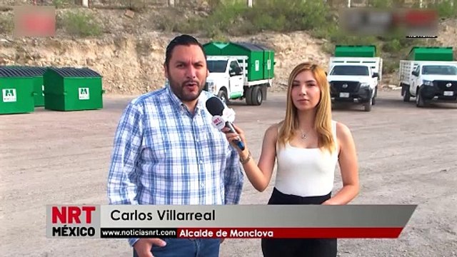 Llegan 50 contenedores de basura nuevos para colonias de Monclova