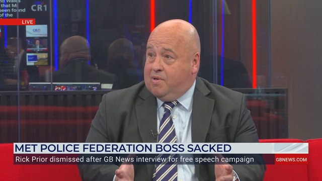 WATCH: Police Officer vows to 'stand by' GB News comments that got him sacked