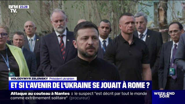 Obsèques du pape: le président ukrainien Volodymyr Zelensky a indiqué que la Première dame et le ministre des affaires étrangères seront présents