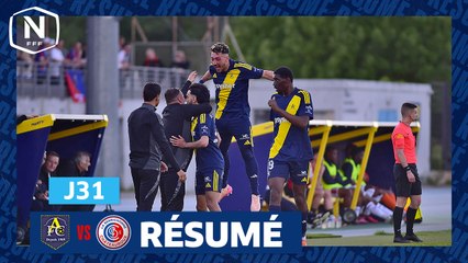 J31 I Aubagne FC vs LB Châteauroux (6-2)