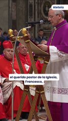 Cierran el ferétro del Papa Francisco