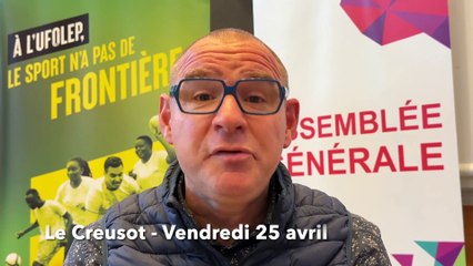 Arnaud Jean Président national de l'UFOLEP