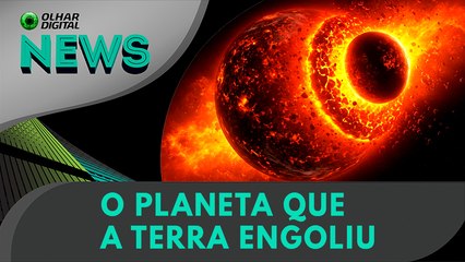 Ao vivo | A Terra 'engoliu' um planeta - que pode ainda estar por aqui | 25/04/2025 | #OlharDigital