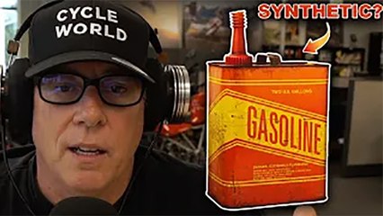 What's Up With Synthetic Fuels, Ethanol And Motorcycles?! (Energy Storage)