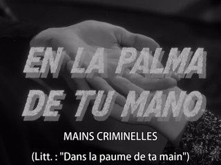 MAINS CRIMINELLES (1950) Film Complet - V.O. Nouveaux Sous-Titres Français