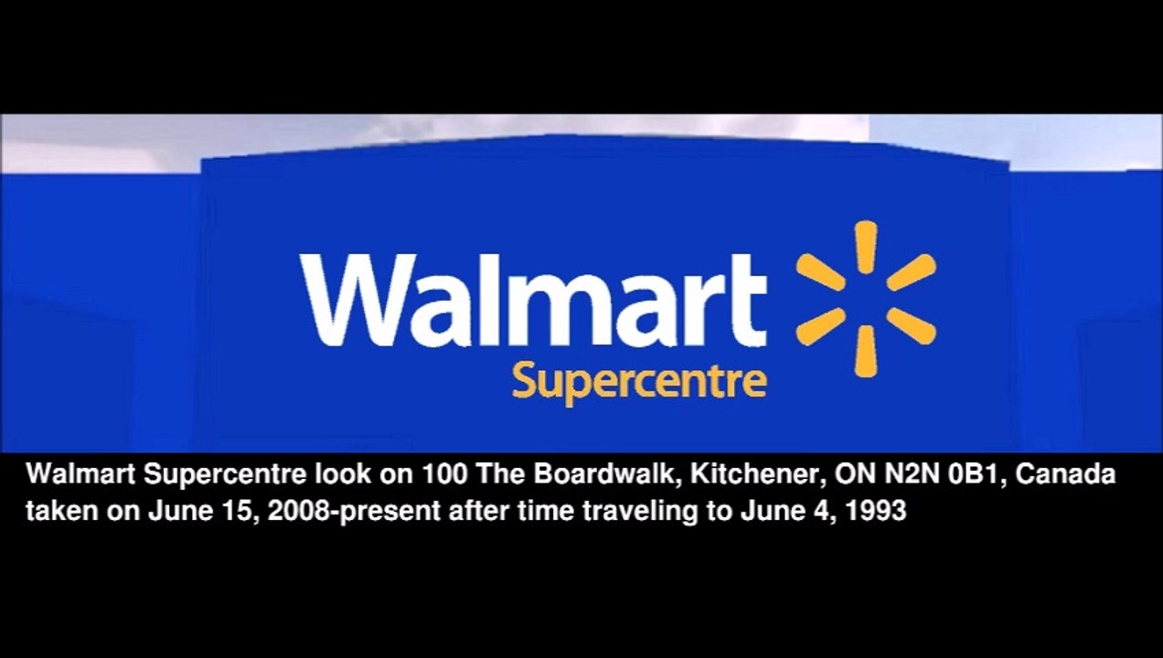 how Walmart Supercentre will look like on 100 The Boardwalk, Kitchener, ON N2N 0B1, Canada when time travel gets invented