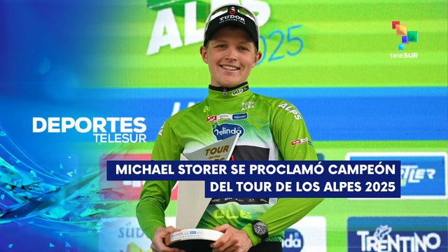 Michael Storer campeón del 48º Tour de Los Alpes DEPORTES TELESUR 25-04-2025