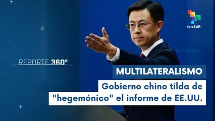China denuncia doble estándar de EE.UU. en informe sobre control de armas y desarme 2025
