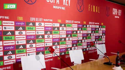 La final de la Copa del Rey se vió envuelta en polémica tras la rueda de prensa