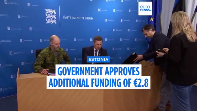 Estonian government approves additional funding to raise defence spending to 5.4% of GDP