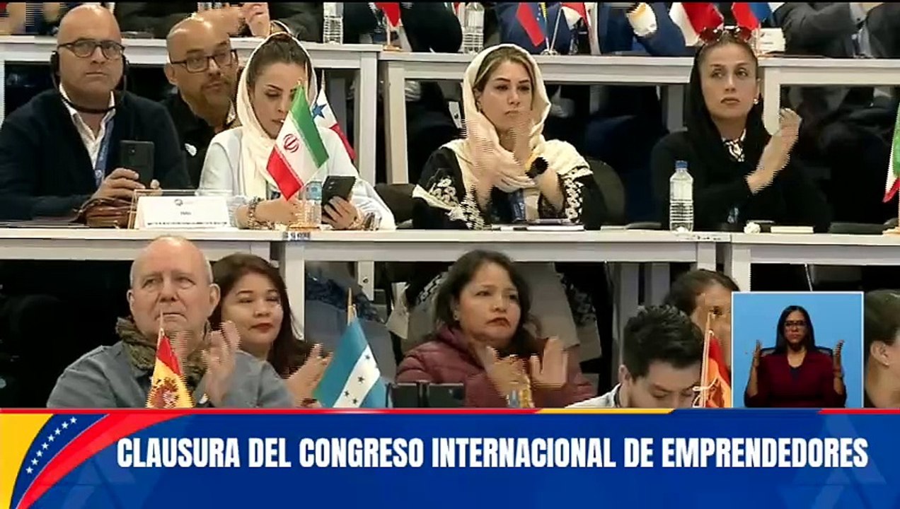 Presidente Nicolás Maduro lideró la clausura del Congreso Nacional de Emprendedores