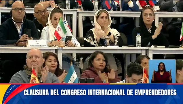 Presidente Nicolás Maduro lideró la clausura del Congreso Nacional de Emprendedores