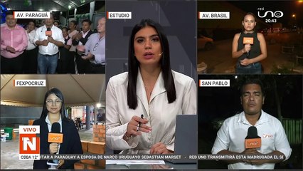 Se registra un embotellamiento en la avenida Brasil y cuarto anillo