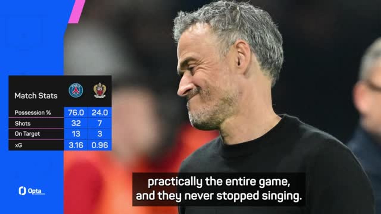 I'd take Nice performance in Champions League semi-final - Luis Enrique