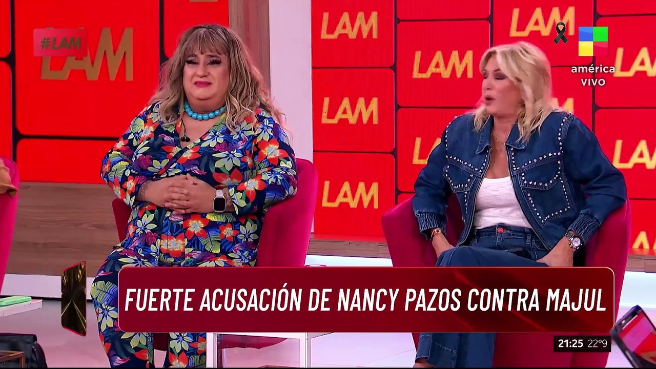 👀 Nancy Pazos acusó a Luis Majul de NO PASAR EL TEST PSICOLÓGICO del registro de conducir