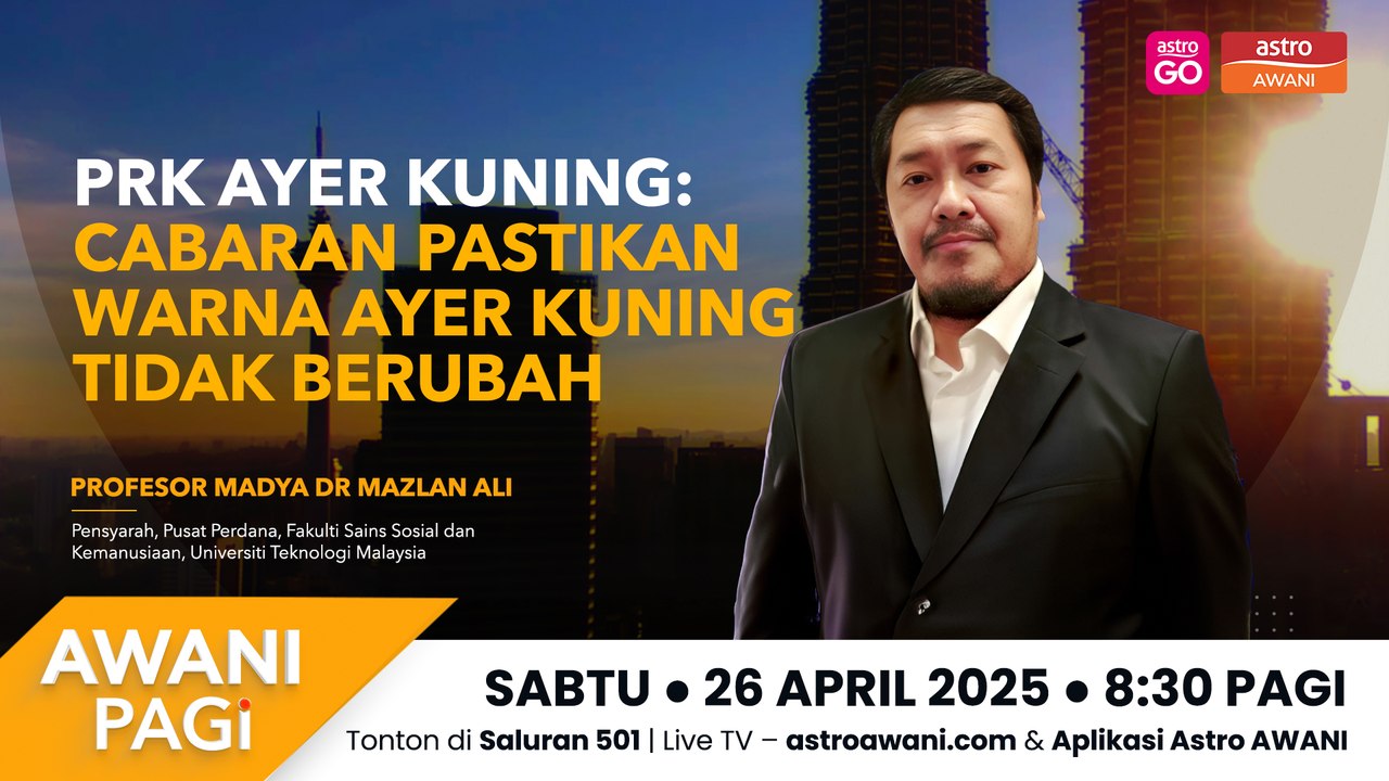 AWANI Pagi: PRK Ayer Kuning - Cabaran Pastikan Warna Ayer Kuning Tidak Berubah