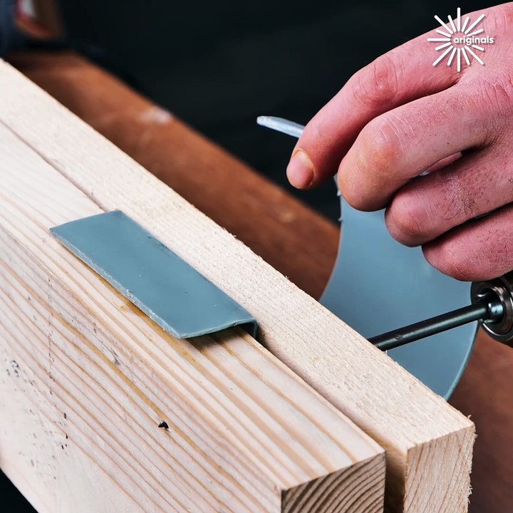 Build a hidden tool drawer from pipes🛠️