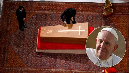Papa Francisco: cierran su féretro tras tres días en la Basílica de San Pedro