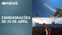 Itália celebra Dia da Libertação do Nazi-Fascismo e Portugal, a Revolução dos Cravos