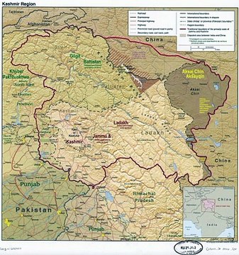 Map of Region of Kashmir. Peta Region Kashmir. Peta Wilayah Kashmir. Kashmir Region Map. Map of Kashmir. Peta Kashmir. Kashmir Map. Mapa da região da Caxemira. Mapa da Caxemira.Carte de la région du Cachemire. Carte du Cachemire. Mapa de Cachemira
