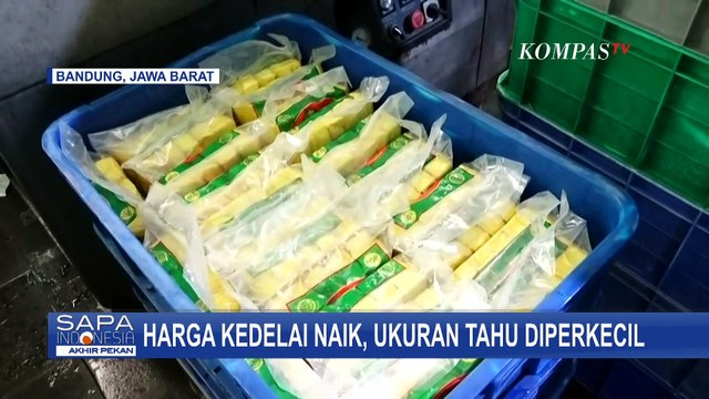 Harga Kedelai Naik, Produsen Tahu di Bandung Perkecil Ukuran