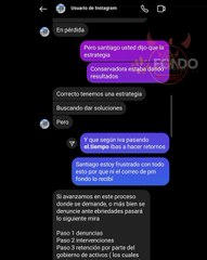 Intente reclamar mi dinero buscando algún tipo de acuerdo con Portafolio Millonario pero fue inutil