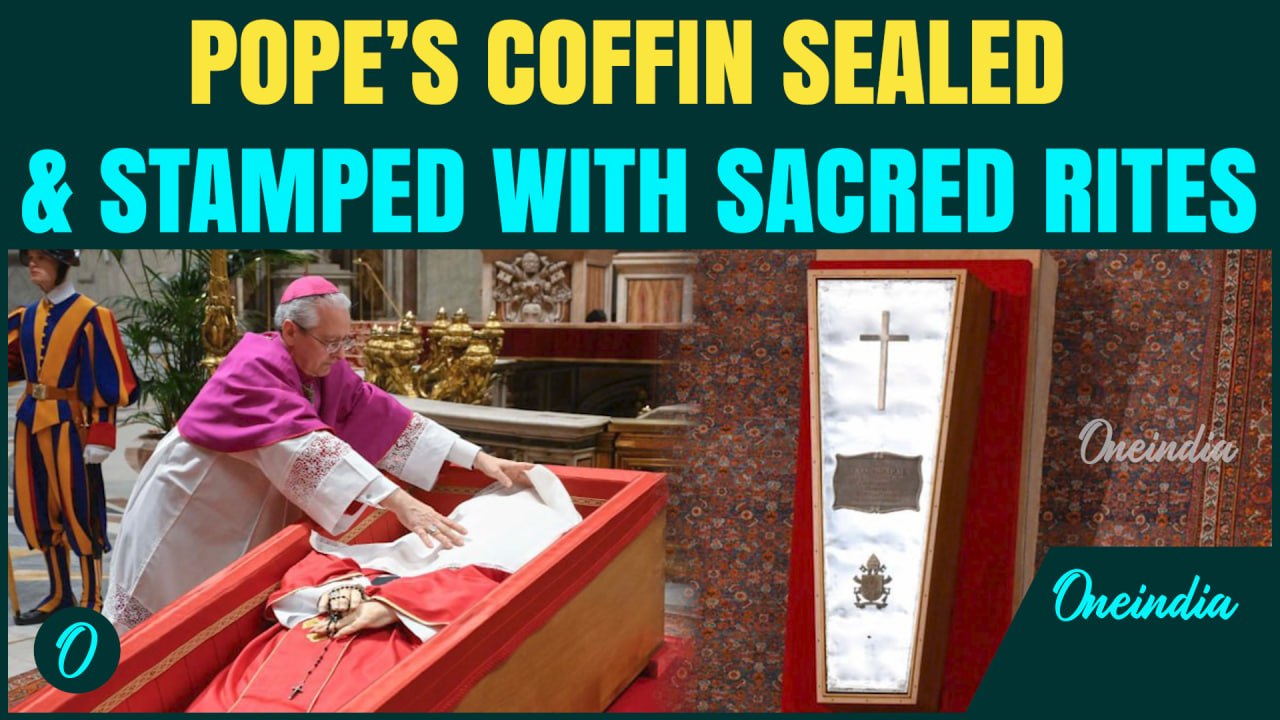 Vatican: Pope Francis' Coffin Sealed in St. Peter’s Basilica as Vatican Prepares for Final Farewell