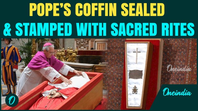 Vatican: Pope Francis' Coffin Sealed in St. Peter’s Basilica as Vatican Prepares for Final Farewell