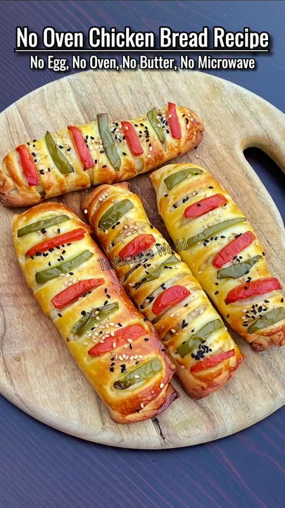 Chicken Bread Recipe without Oven | Bread Recipe